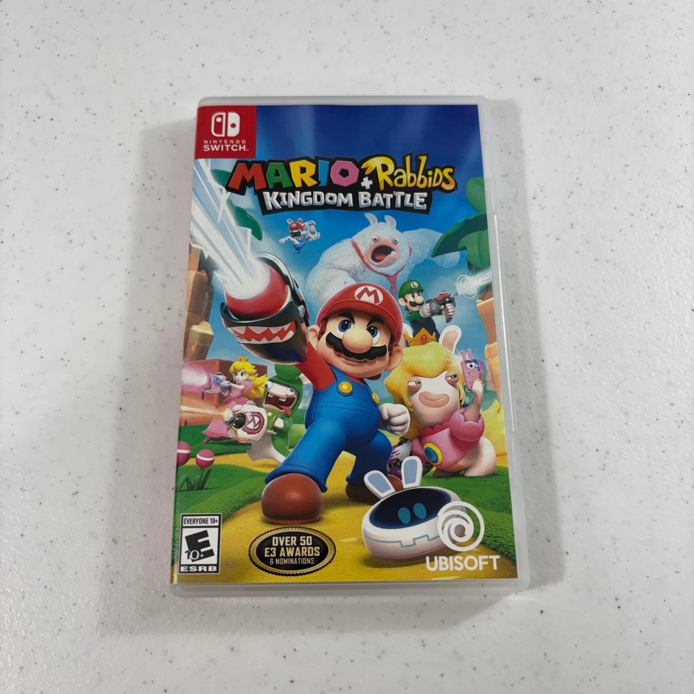 Mario + Rabbids Kingdom Battle Nintendo Switch Ubisoft HAC-P-BAANA E10+ Game